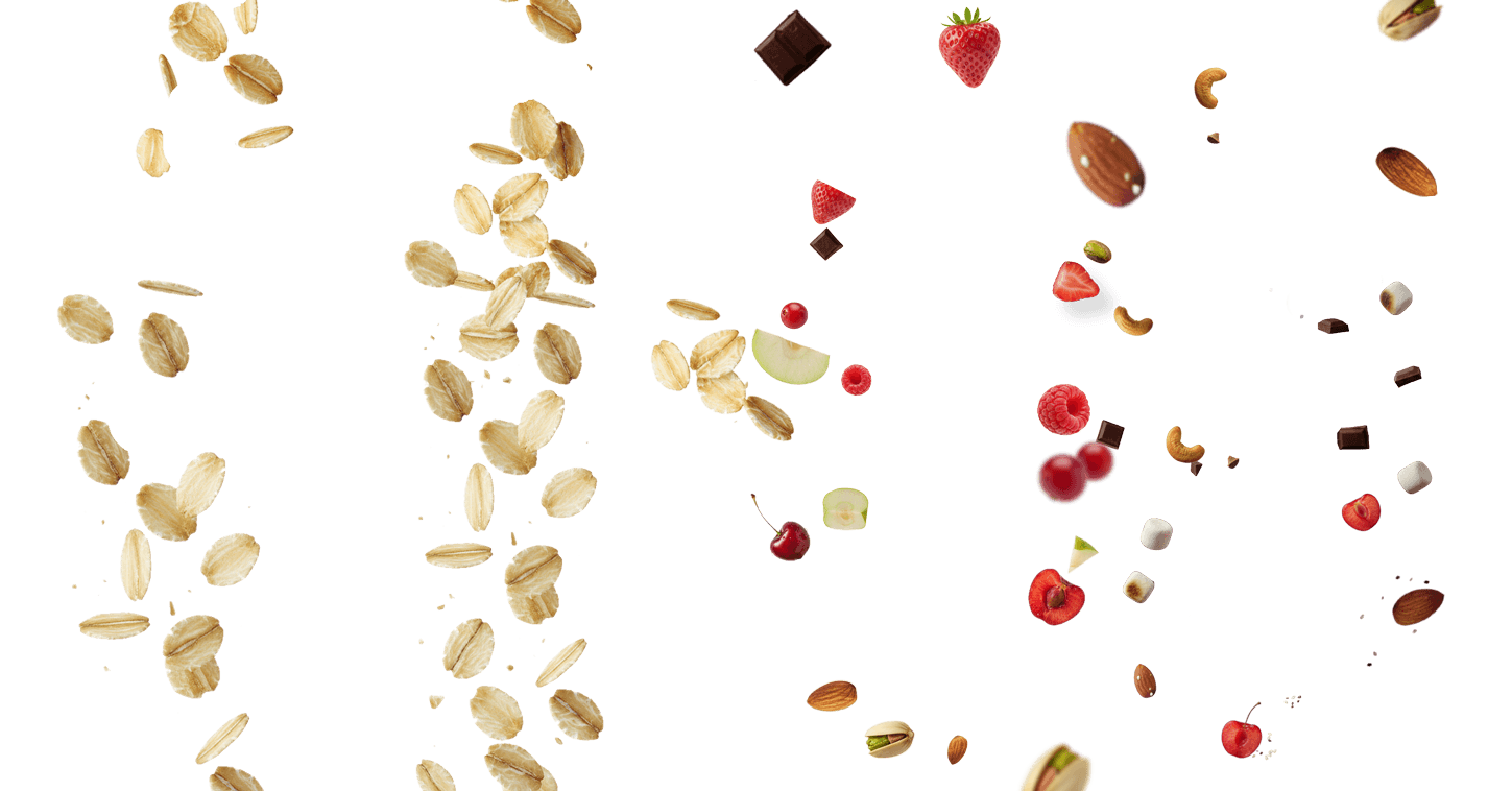 Floating grains